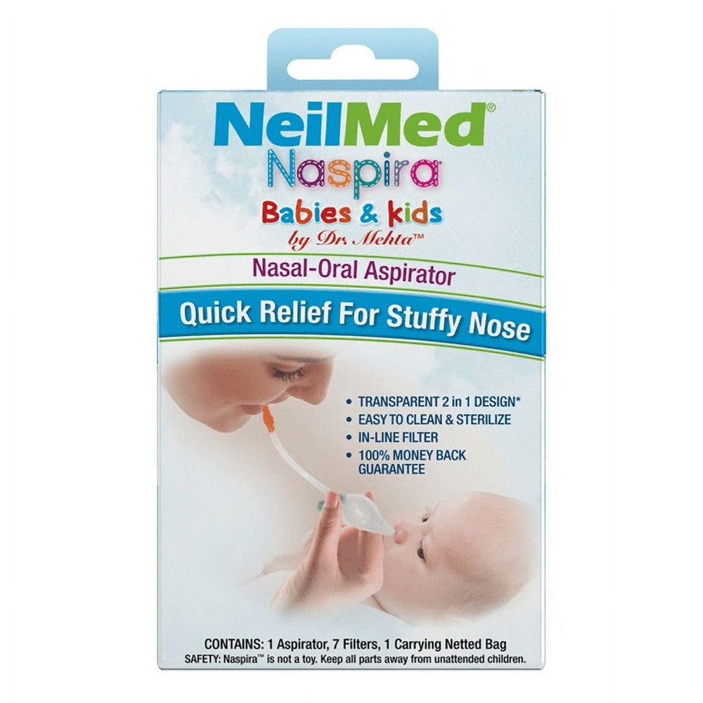 Neilmed Naspira Oral Suction Nasal Aspirator For Babies and Kids - 1 ea